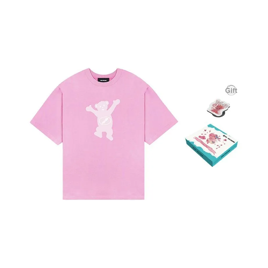 WE11DONE FW22 T-Shirt Унисекс Розовый