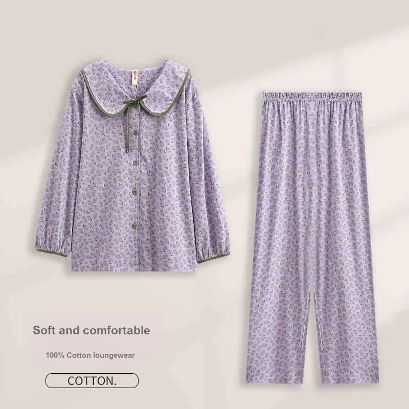FENTENG Pajama Set Women's Lilac-1