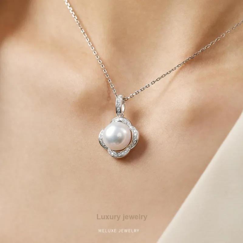 ME LUXE Pearl Pendant, Classic And Versatile Fashion Sweet Style Women's-1