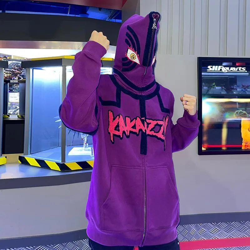 KAKAZZY Sweatshirts Unisex Purple-6