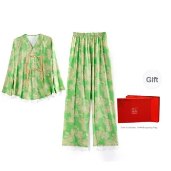 Shanghai Story Pajama Set Women's Emerald Green