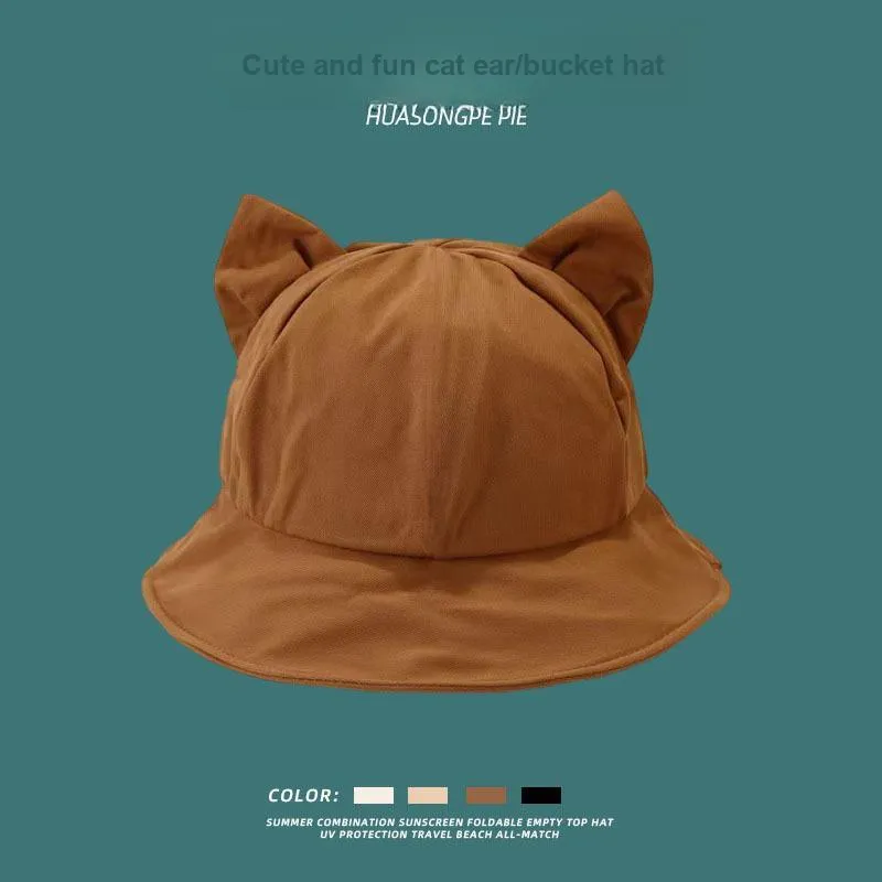 Yi Bu Kang Cotton Bucket Hats Unisex-7