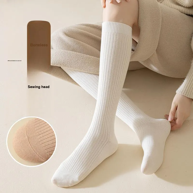 JIAZINI Knee High Socks Women's 2 Pack-1