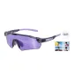 HK624YDN95 High Contrast Purple Lens+Transparent Frame