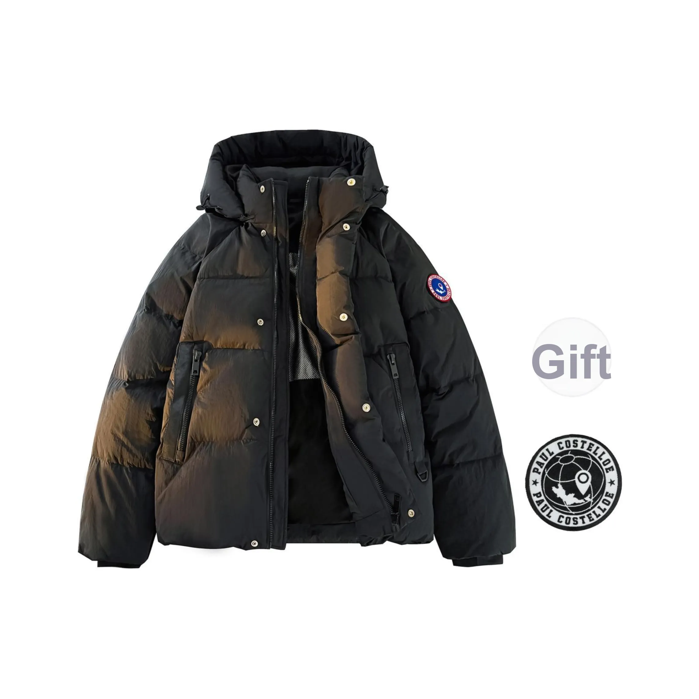 PAUL COSTELLOE Пуховик Унисекс