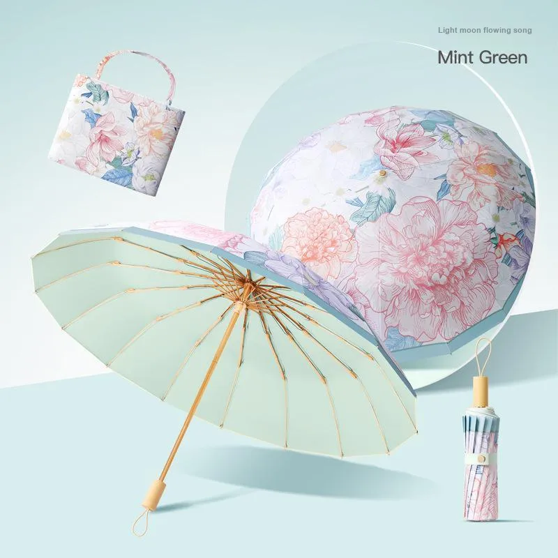 Imono Tall Wind Resistant Sunny And Rainy Dual Use Umbrella-14