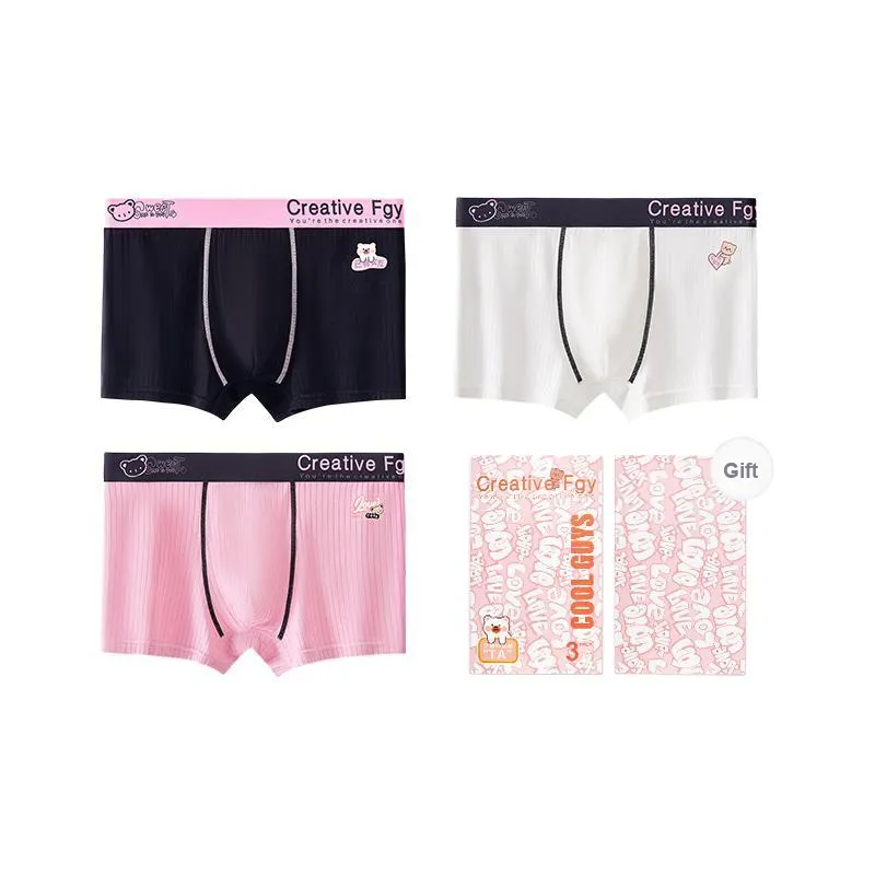 FGY FUGUYU Underpants Men's 3 Pack Shy's Cupid-6
