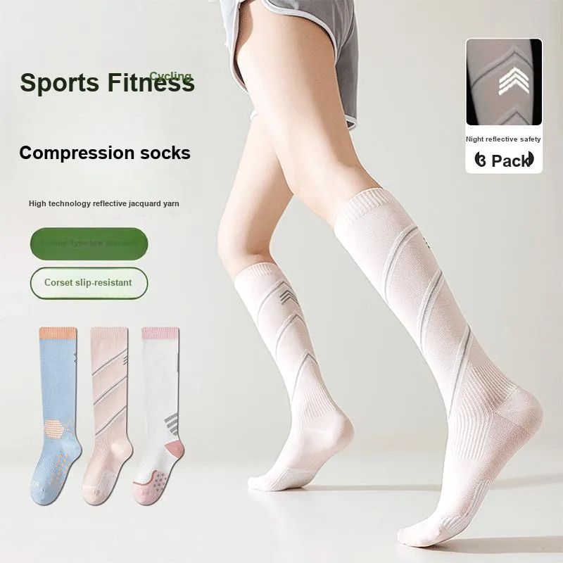 MIZU Knee High Socks Women's 3 Pack-7