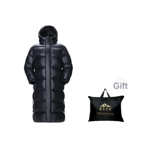 HIMALAYA Пуховик Пальто Унисекс Призрачный Черный