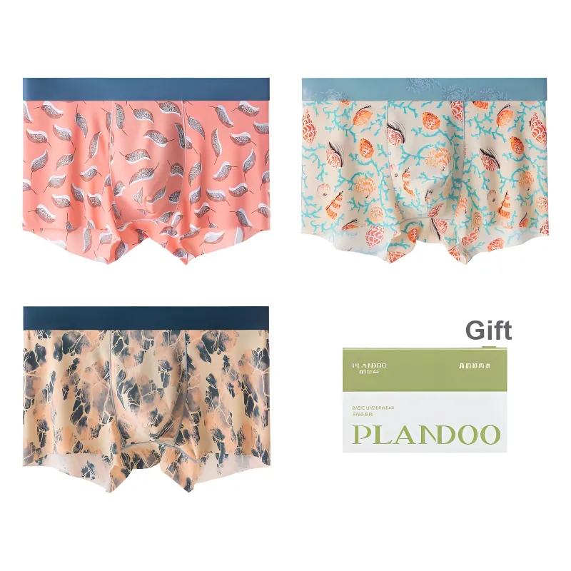 PLANDOO Underpants Men's Shopping Bag 3 Pack-40