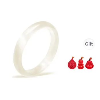 MUGONGZI Glass Cat Eye Bangles Women's