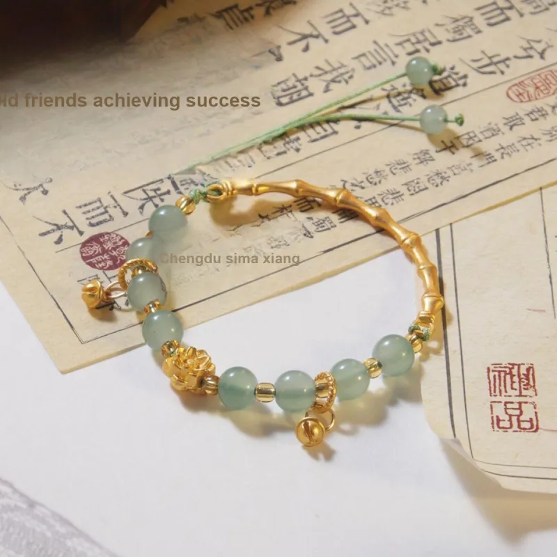 MEOBURLIY Colored Glaze Bracelets Women's-3