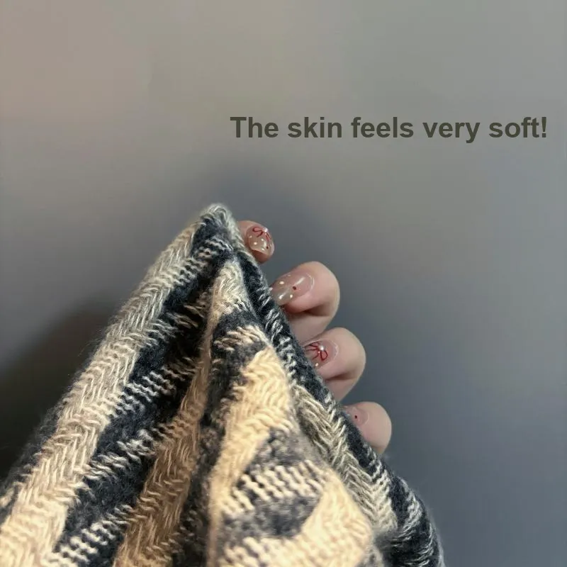 PEAK Knit Scarves Unisex-1