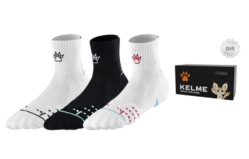 KELME Basketball Socks Unisex 3 Pack-30