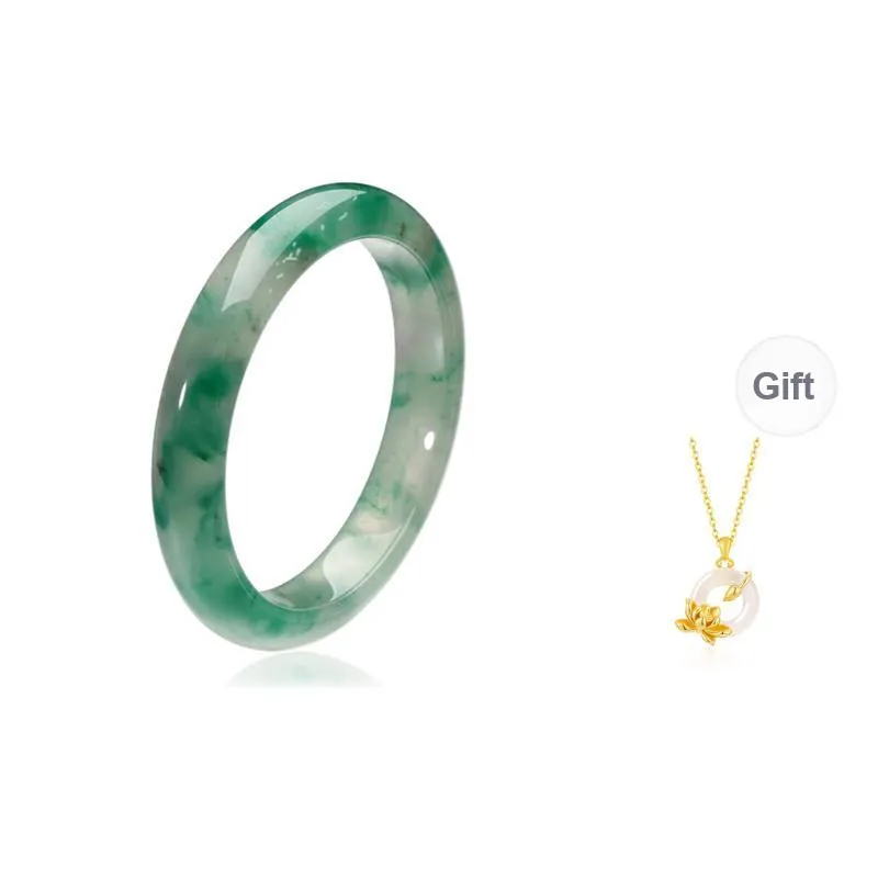 XIBAOCHUNHUA African Emerald Bangles Women's-12