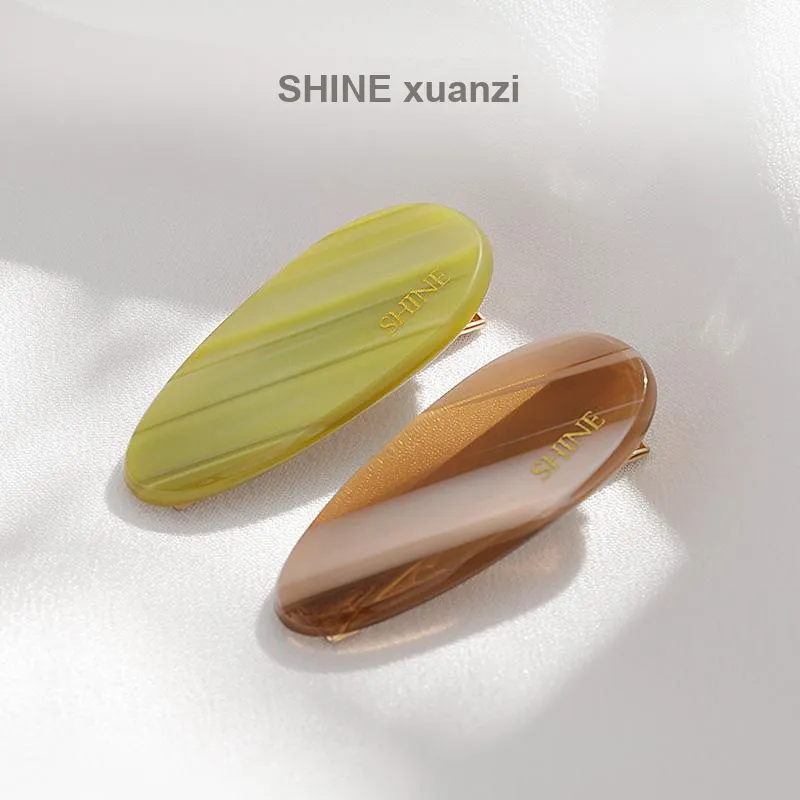 SHINE Spice Path Collection Plate Hair Clips Women's-4