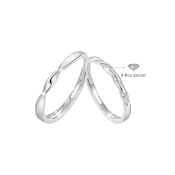 LUCA Sterling Silver Rings Unisex