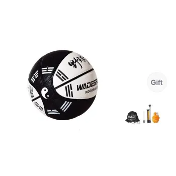 WADE x YBAKING PU Basketball Black White Size 7 Ball Training Unisex