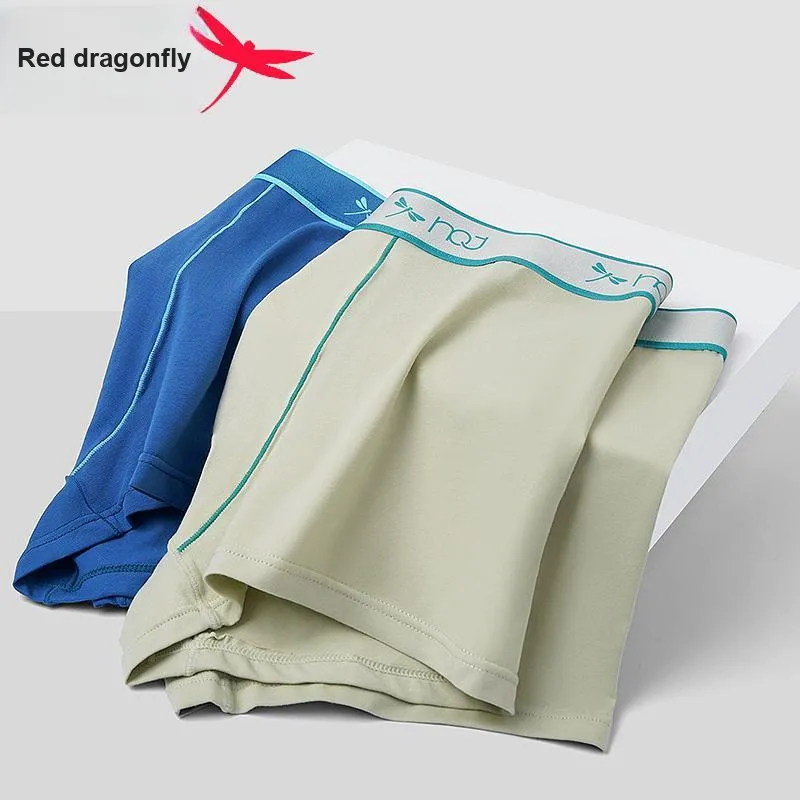 RED DRAGONFLY Cotton Panties Men's 4 Pack Gift Box Set-7