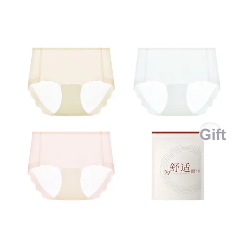 Red Bean Нижнее белье Женское Сумка для покупок 3 упаковки