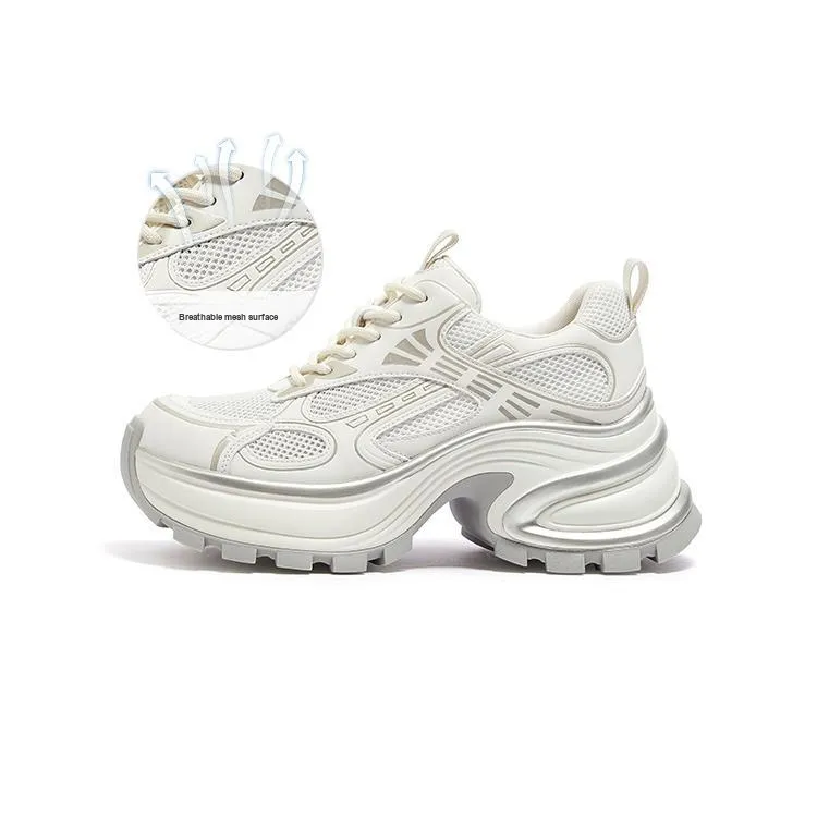 CAMEL Non slip Breathable And Wear resistant Low Top Chunky Sneakers Women's-15