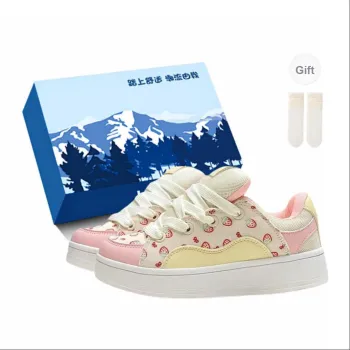 Fawn Miri Coverage Slip Resistant And Abrasion Resistant Low Top Skateboard Shoes Women's Pink
