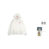 그레이 사랑 엔젤 기모 후드티 & 스웨트셔츠