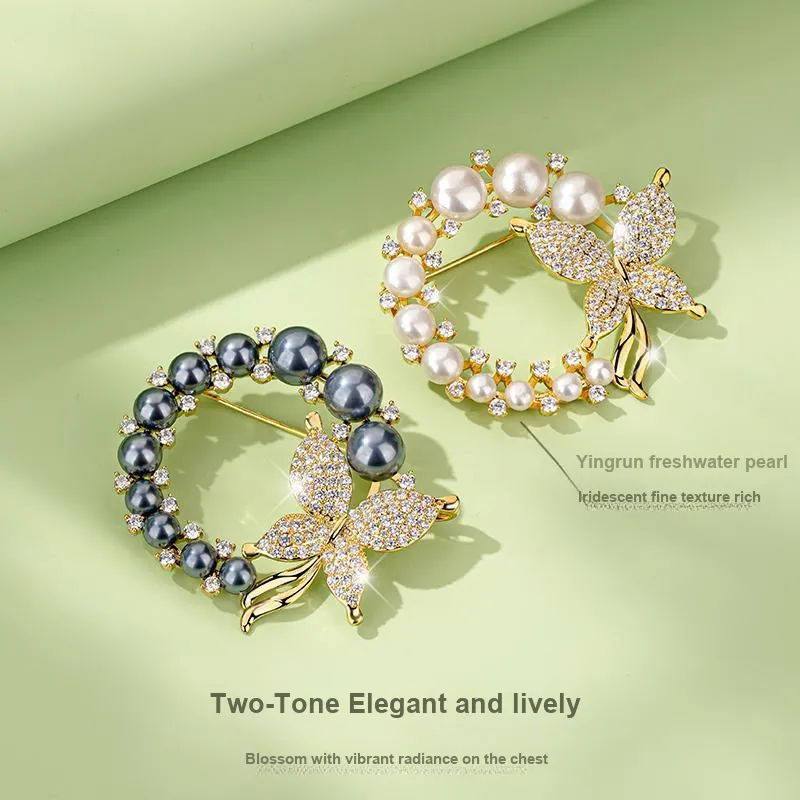 Encounter Gift Pearl Brooches Unisex-3
