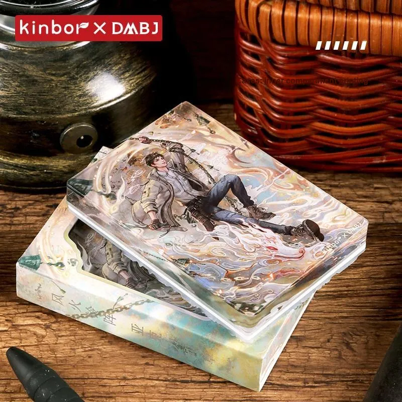 Kinbor x DAOMUBIJI Windfire Bell Array Wu Evil Acrylic, Planner DIY Anime / Games Seals-3