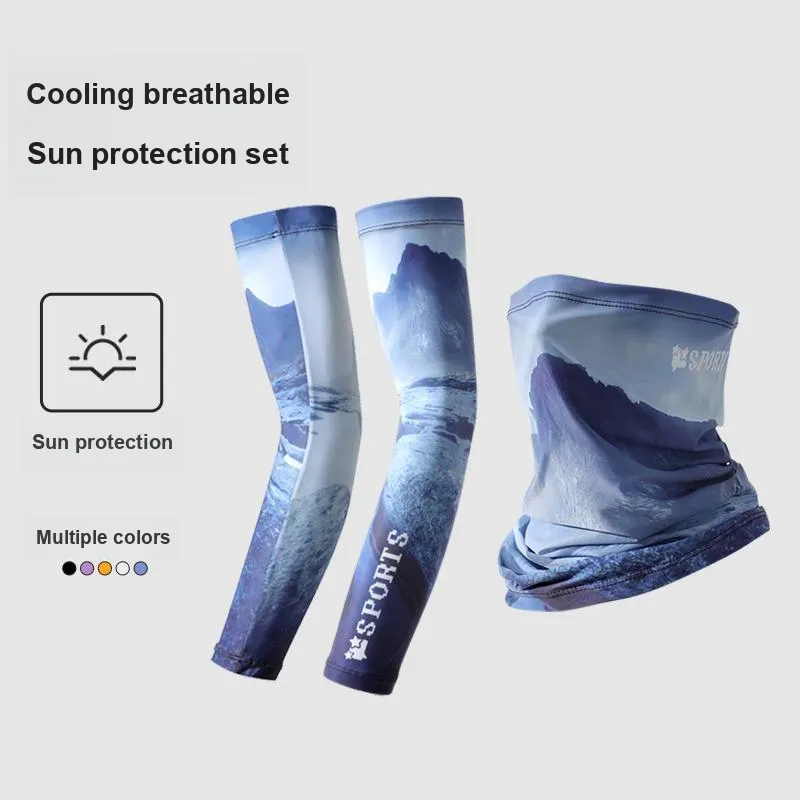 Shizhu Polyester Sun Protection Masks Men's-1