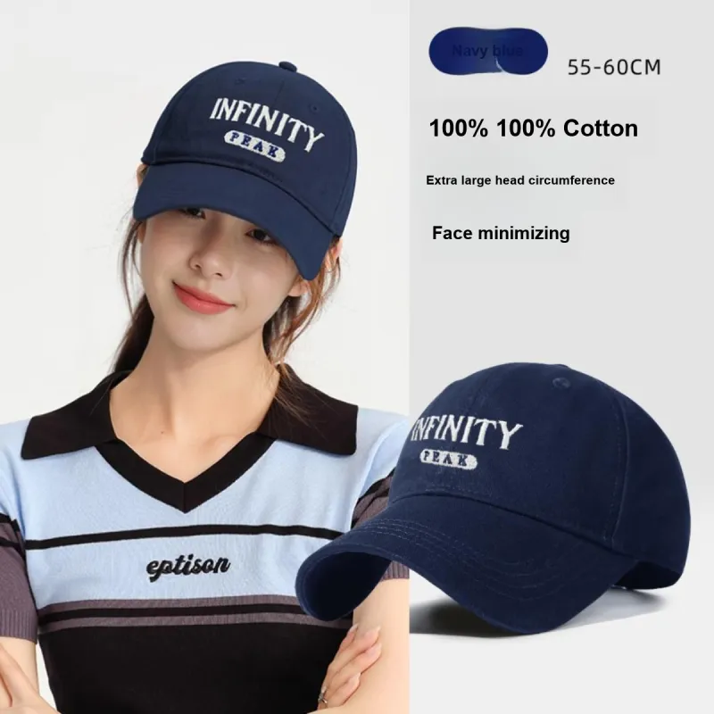 PEAK Cotton Baseball Caps Unisex-1