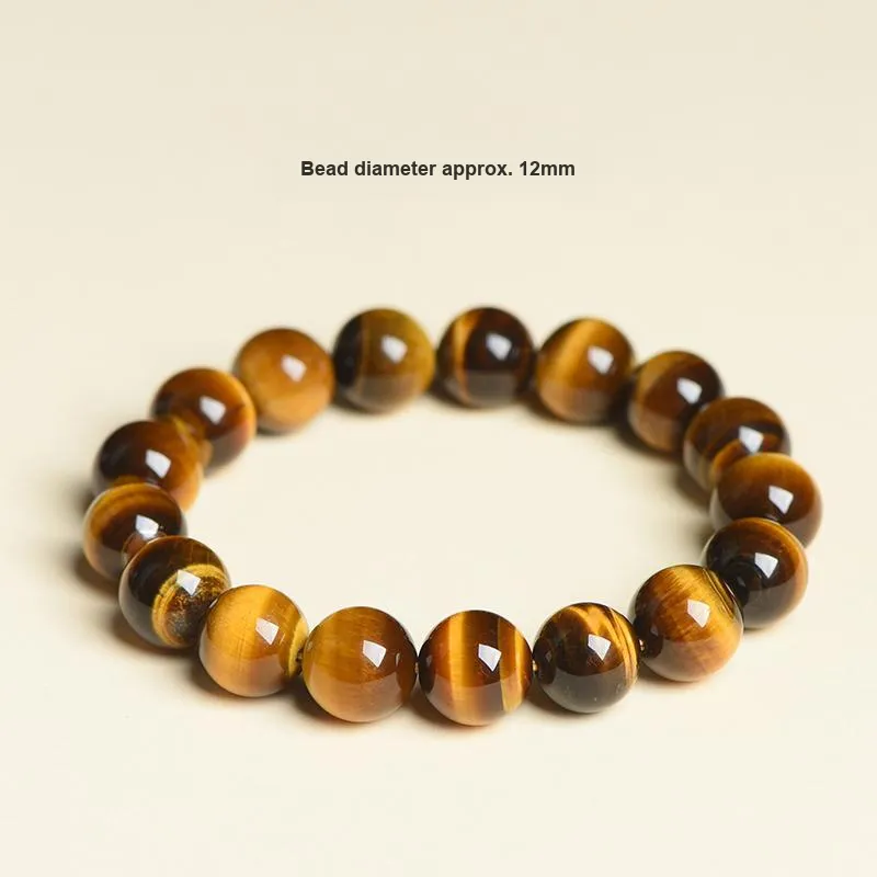 JIUHUASHAN Tiger's Eye Stone Bracelets Unisex-9