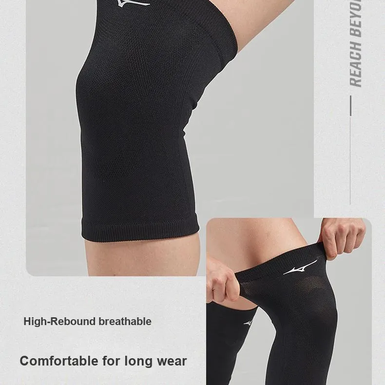 Mizuno Running Badminton Ice Fitness Unisex Polyester Polyamide Elastane Knee Pads-1