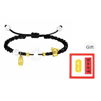 Chongqing Gold Store S999 Fine Silver Bracelets Unisex