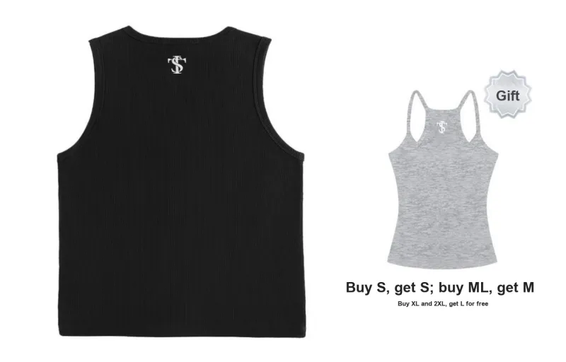 STK SMALL TOWN KID Tank Tops Unisex 2 Pack-35