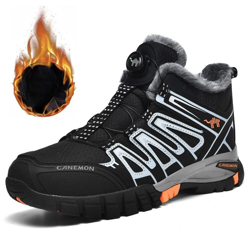Pilot The Camel Anti-Slip And Wear-Resistant Lightweight Mid-Top Hiking Trekking Shoes Men's-0