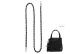 [Crossbody Chain]Black, 90cm Leather Chain