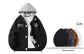 Black (Comes with German Fleece Thermal Sweatshirt)