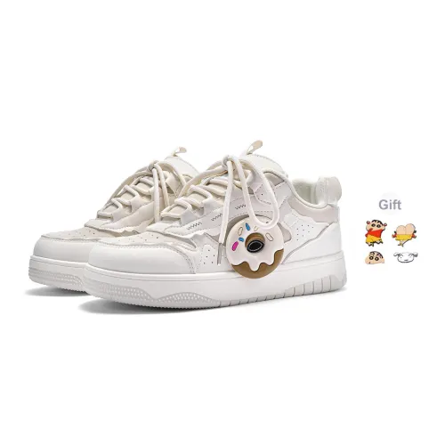 Crayon Shinchan Slip-resistant Abrasion-resistant Breathable Low-Top Skateboard Shoes Unisex Crayon Shinchan Противоскользящие Износостойкие Дышащие Низкие Кроссовки для Скейтбординга Унисекс