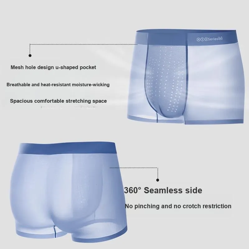 H YXIANG Underpants Men's 3 Pack-3