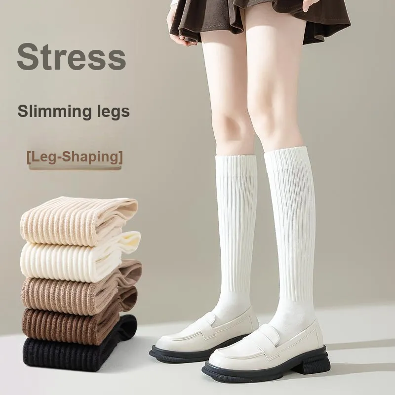 MIIOW Knee High Socks Women's 2 Pack-36