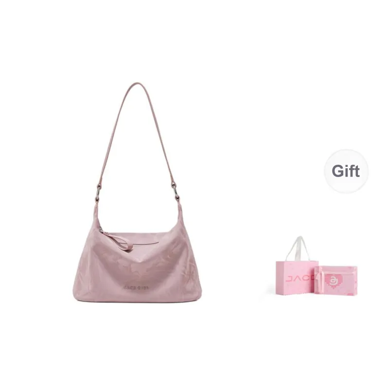 JACD PU Shoulder Bag Medium Size Women's Pink-4