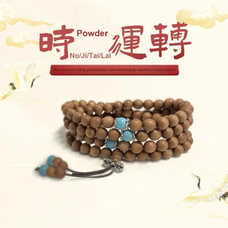 Ryukyu Barbie Sandalwood Bracelets Unisex-1