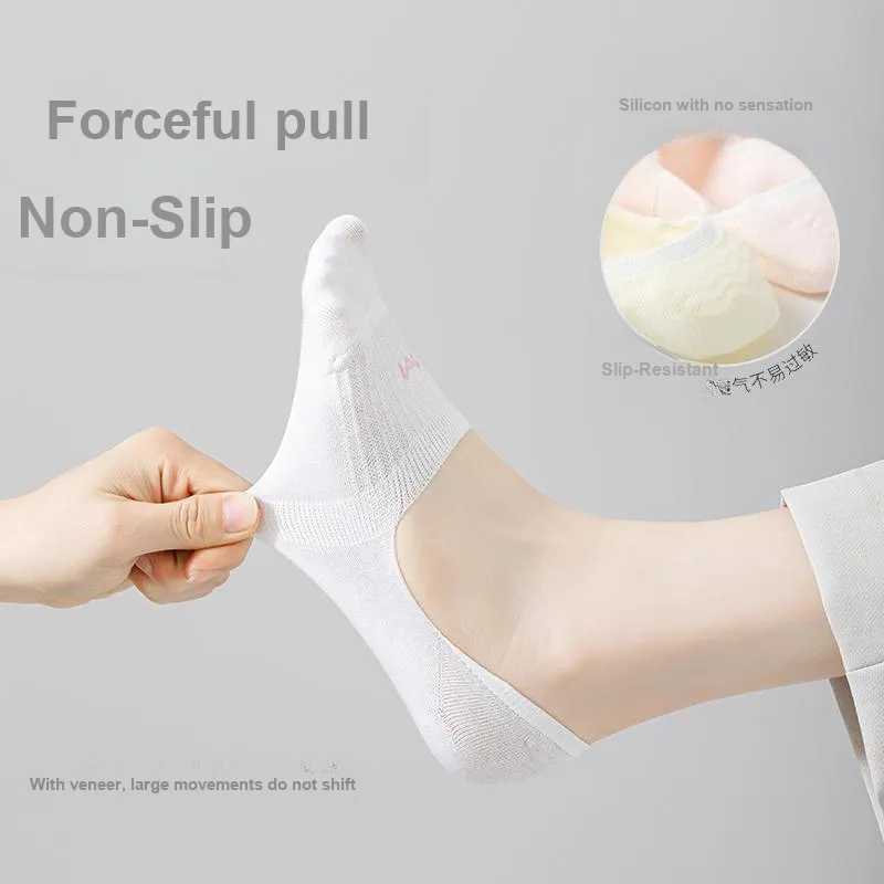 MIIOW Cool One Summer Series No Show Socks Women's 5 Pack-3