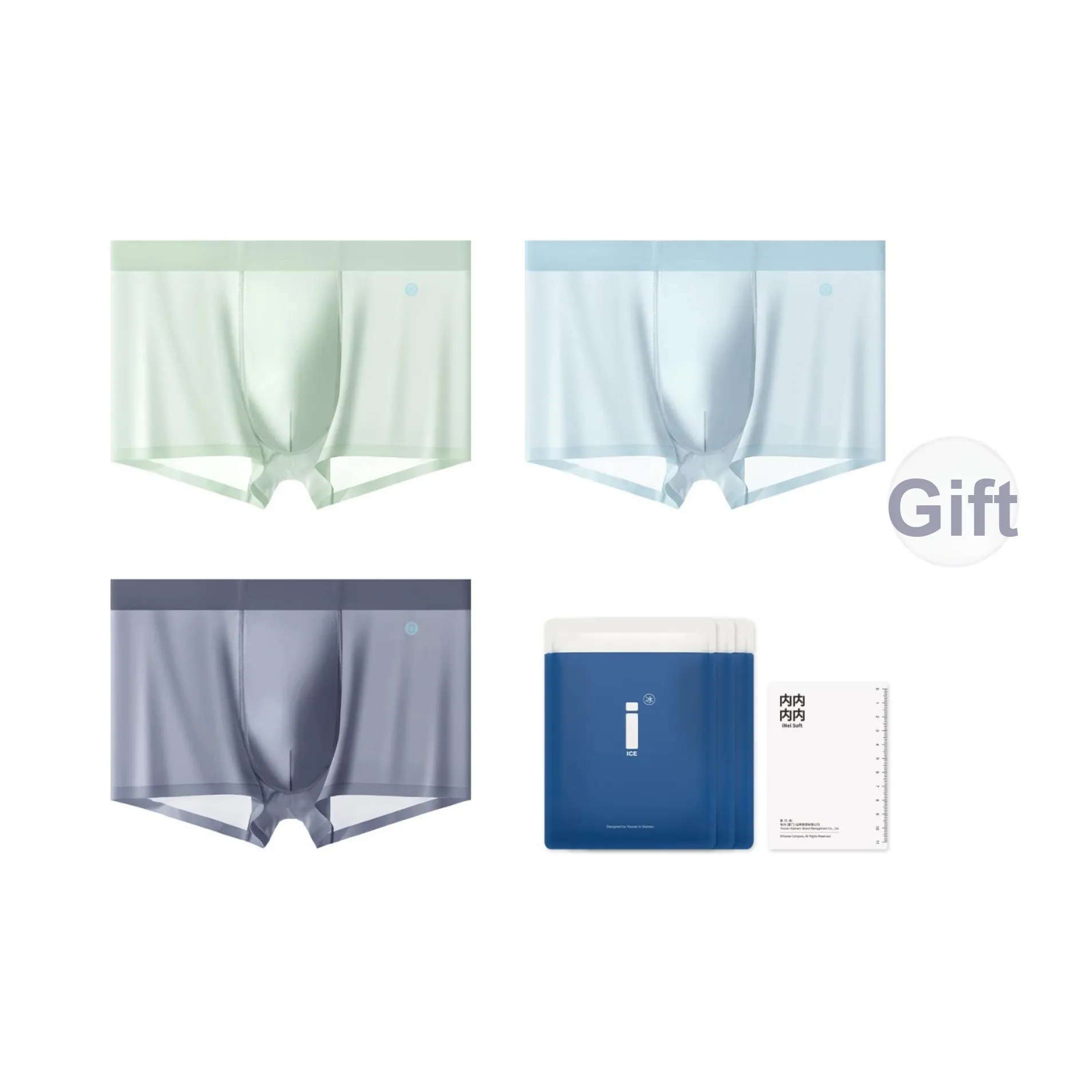 YOUNEI Мужские боксер-шорты