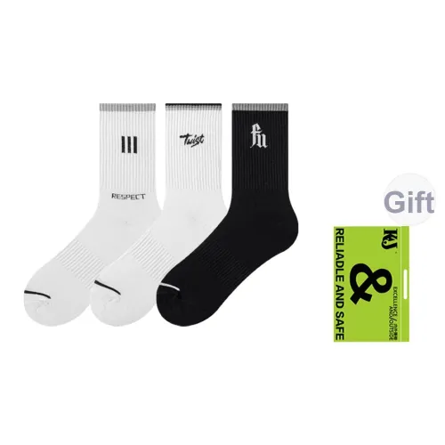 KJ Носки Crew Унисекс 3 5 Пачка Сумка для покупок