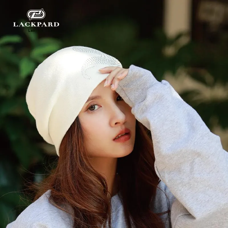Lackpard Cotton Beanies Women's-5