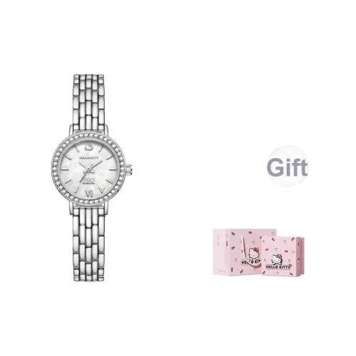 Zgo Sanrio Co Branded Кварцевый механизм Сплав Ремешок Часы Женские Жемчужная раковина Циферблат