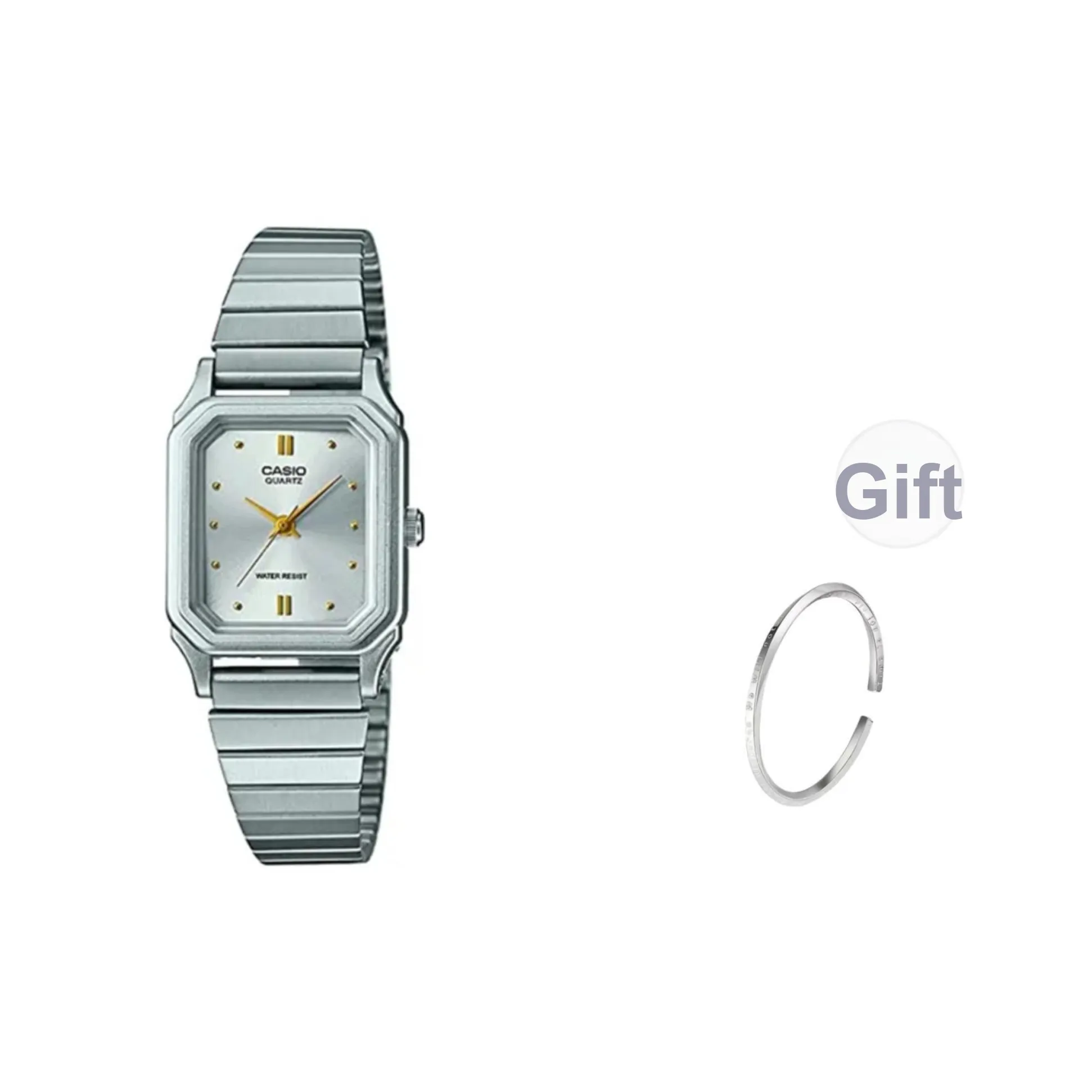 CASIO Кварцевый механизм Часы Женские Синий циферблат