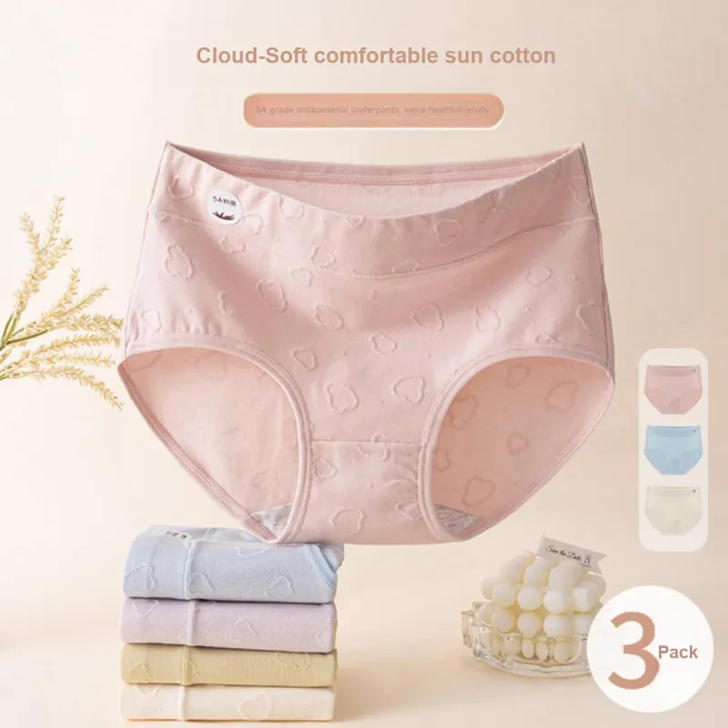 Cotton Shopping Underpants Women's 3 Pack-3
